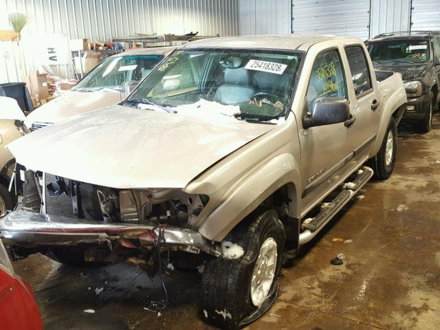 1GTDT136658276321 - 2005 GMC CANYON GRAY photo 2