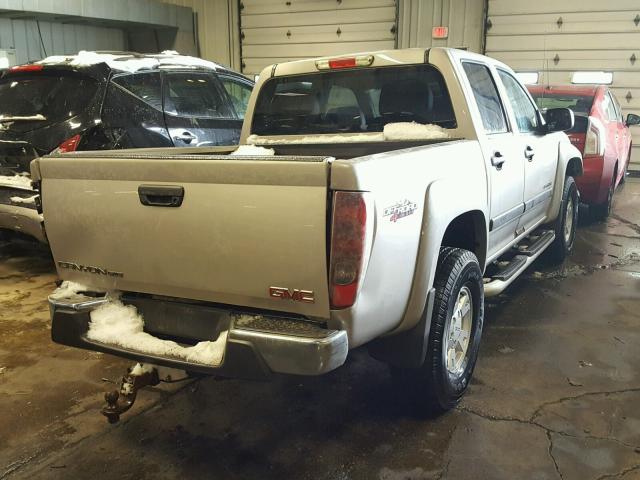 1GTDT136658276321 - 2005 GMC CANYON GRAY photo 4