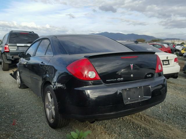 1G2ZG58N374181585 - 2007 PONTIAC G6 BASE BLACK photo 3