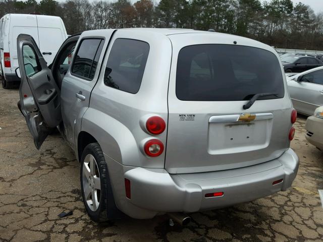 3GNDA23D87S537511 - 2007 CHEVROLET HHR LT SILVER photo 3