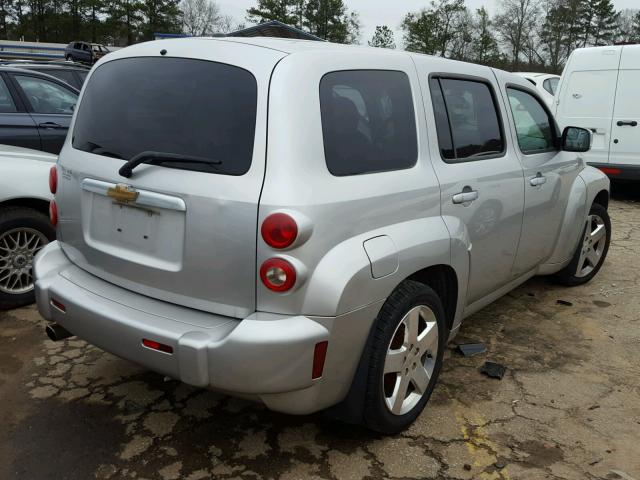 3GNDA23D87S537511 - 2007 CHEVROLET HHR LT SILVER photo 4