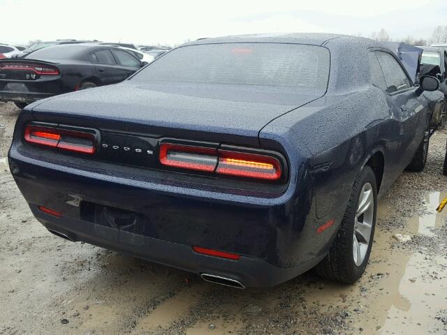 2C3CDZAG9HH516953 - 2017 DODGE CHALLENGER BLUE photo 4