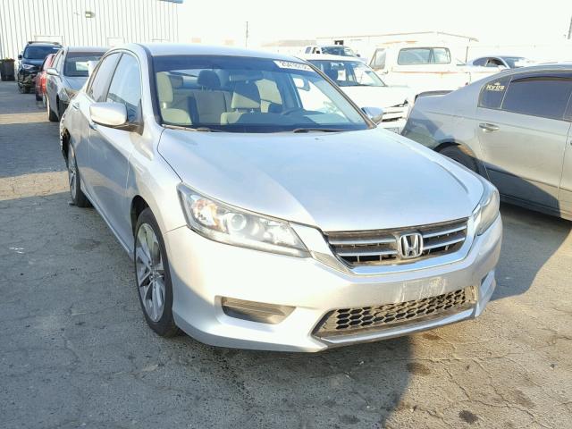 1HGCR2F30DA030178 - 2013 HONDA ACCORD LX SILVER photo 1