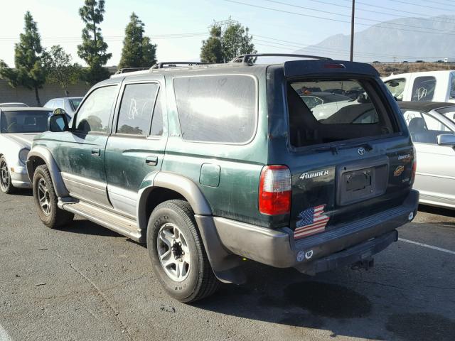 JT3GN87R7X0114997 - 1999 TOYOTA 4RUNNER LI GREEN photo 3