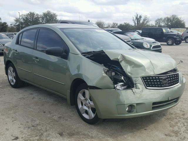 3N1AB61E08L741441 - 2008 NISSAN SENTRA 2.0 GREEN photo 1