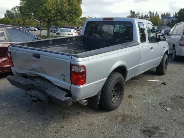 1FTYR14V03PA78651 - 2003 FORD RANGER SUP GRAY photo 4