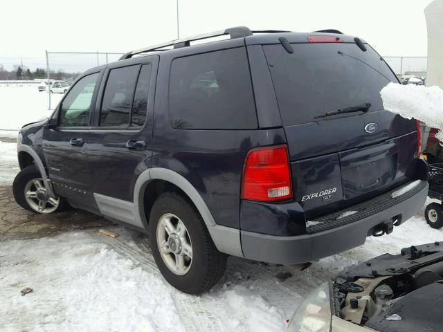 1FMZU73E52UA24037 - 2002 FORD EXPLORER X BLACK photo 3