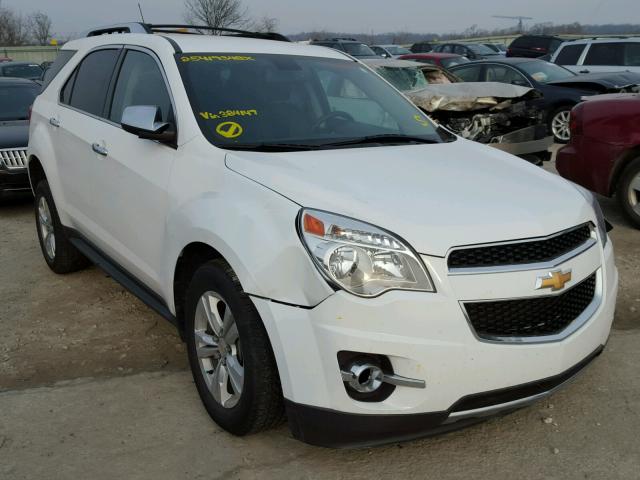 2CNALPEC0B6384147 - 2011 CHEVROLET EQUINOX LT WHITE photo 1