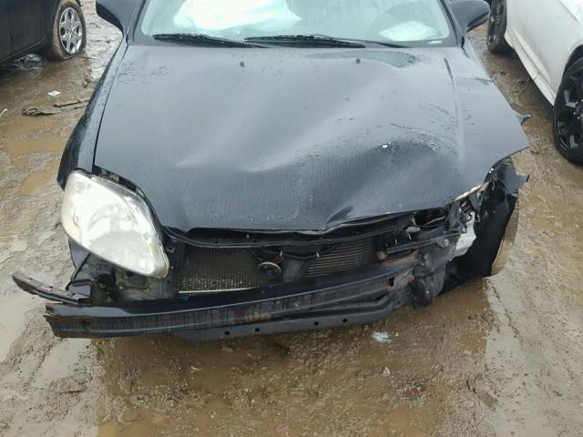 1HGEJ8247YL128684 - 2000 HONDA CIVIC EX შავი ფოტო 7