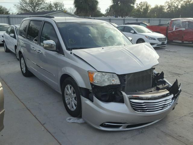 2C4RC1CG3CR134010 - 2012 CHRYSLER TOWN & COU SILVER photo 1