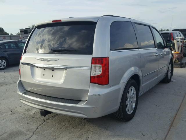 2C4RC1CG3CR134010 - 2012 CHRYSLER TOWN & COU SILVER photo 4