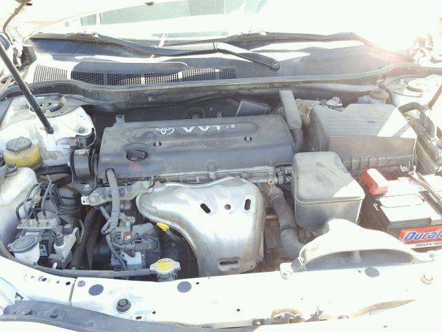 4T1BE46K49U809755 - 2009 TOYOTA CAMRY BASE WHITE photo 7