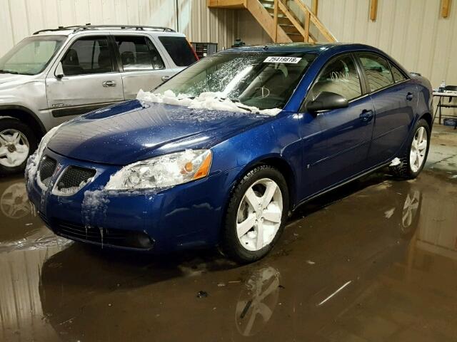 1G2ZM577974245592 - 2007 PONTIAC G6 GTP BLUE photo 2