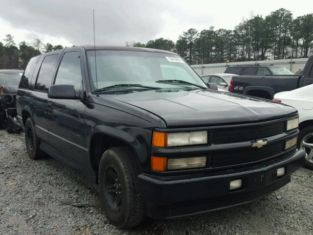 1GNEC13R4YR114630 - 2000 CHEVROLET TAHOE C150 BLACK photo 1