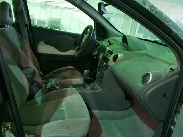1G8AL55F57Z189413 - 2007 SATURN ION LEVEL GRAY photo 5