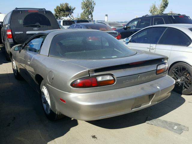 2G1FP22K512130106 - 2001 CHEVROLET CAMARO TAN photo 3