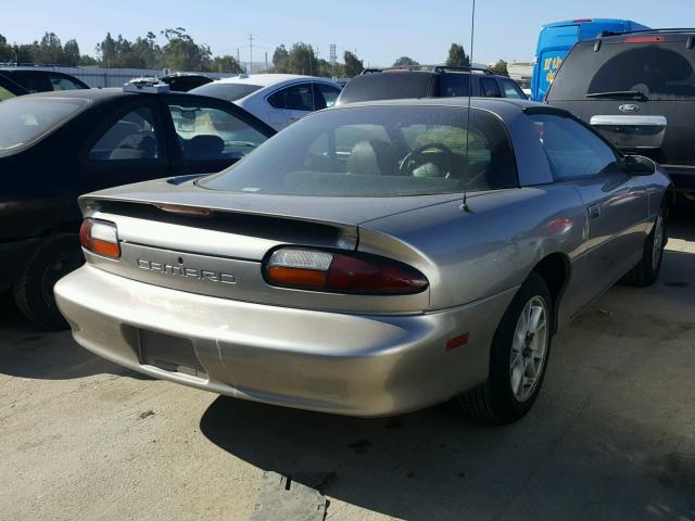 2G1FP22K512130106 - 2001 CHEVROLET CAMARO TAN photo 4