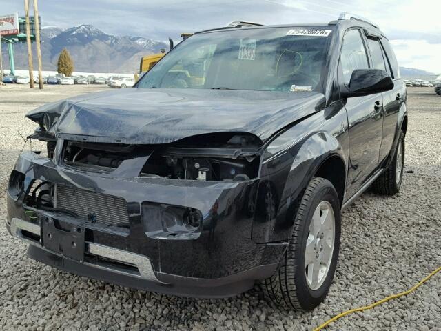 5GZCZ634X6S831425 - 2006 SATURN VUE BLACK photo 2