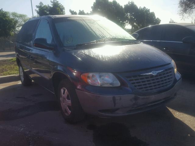 1C4GJ25B52B588020 - 2002 CHRYSLER VOYAGER BLUE photo 1