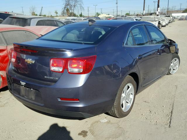 1G11B5SL4FF257566 - 2015 CHEVROLET MALIBU LS 蓝色 照片 4