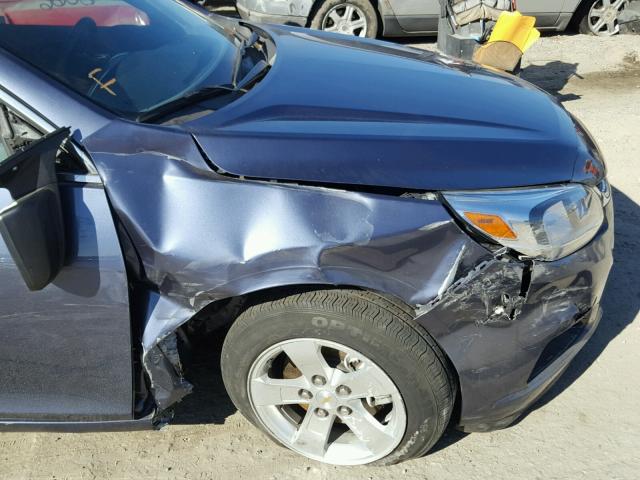 1G11B5SL4FF257566 - 2015 CHEVROLET MALIBU LS 蓝色 照片 9