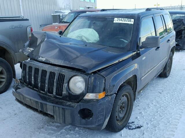 1J4NF2GB5AD551293 - 2010 JEEP PATRIOT SP BLACK photo 2