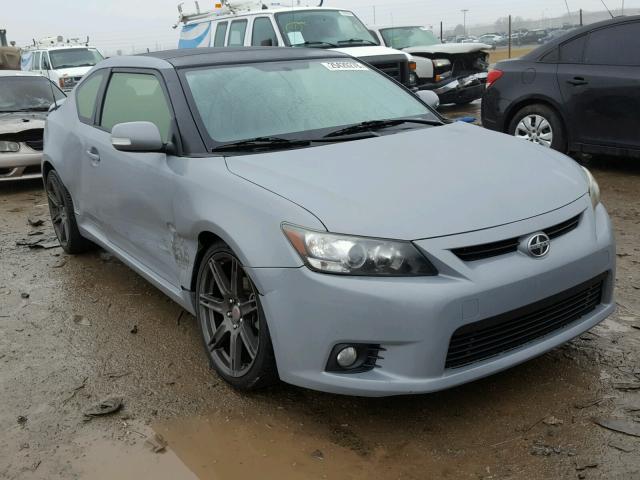JTKJF5C78D3046391 - 2013 TOYOTA SCION TC 灰色 照片 1