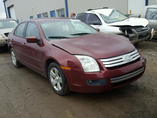 3FAHP07167R133990 - 2007 FORD FUSION SE MAROON photo 1