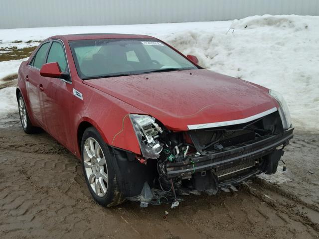 1G6DS57V090126370 - 2009 CADILLAC CTS HI FEA BURGUNDY photo 1