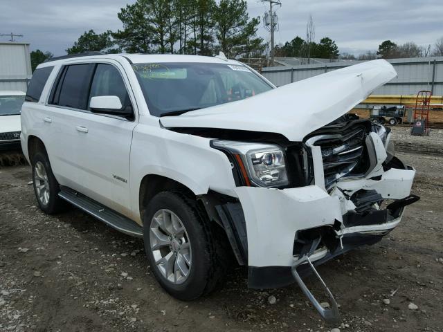 1GKS1BKCXGR272834 - 2016 GMC YUKON SLT WHITE photo 1