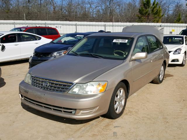 4T1BF28B93U324629 - 2003 TOYOTA AVALON XL TAN photo 2