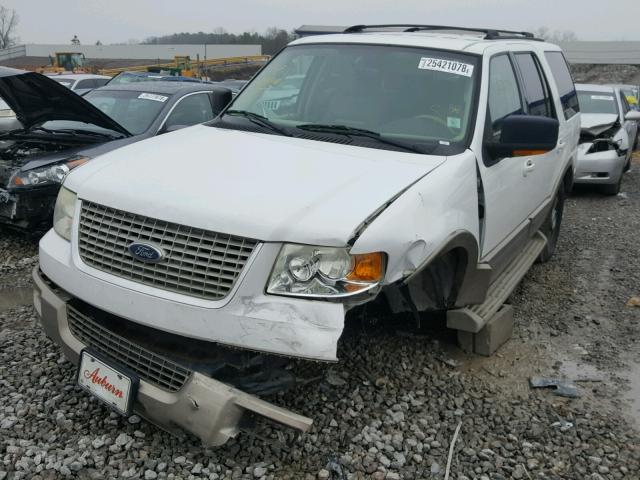 1FMPU17L14LA37695 - 2004 FORD EXPEDITION WHITE photo 2