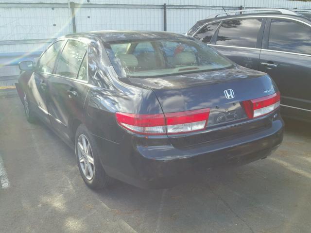 1HGCM66593A059846 - 2003 HONDA ACCORD EX BLACK photo 3