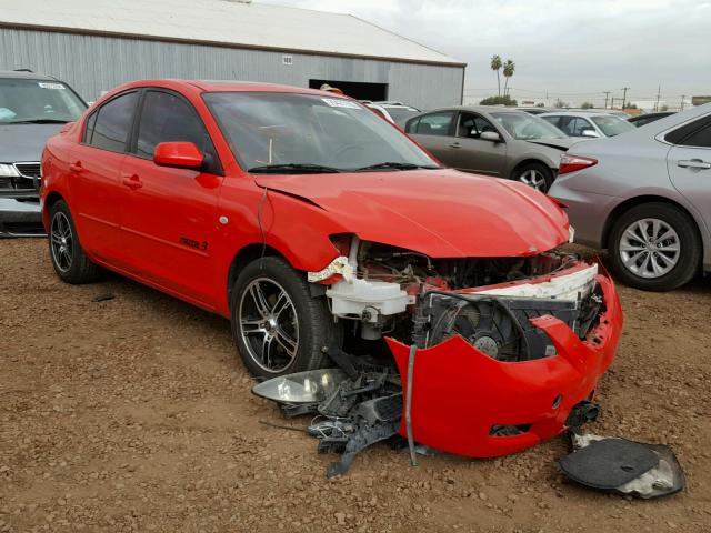 JM1BK32F571674185 - 2007 MAZDA 3 I RED photo 1