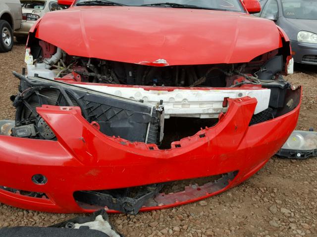 JM1BK32F571674185 - 2007 MAZDA 3 I RED photo 9