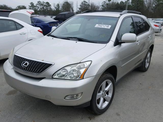 JTJGA31U560063695 - 2006 LEXUS RX 330 SILVER photo 2