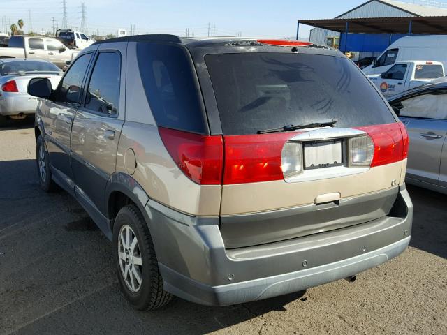 3G5DA03E83S549231 - 2003 BUICK RENDEZVOUS BEIGE photo 3