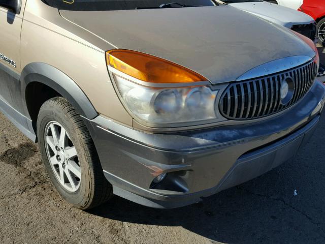 3G5DA03E83S549231 - 2003 BUICK RENDEZVOUS BEIGE photo 9