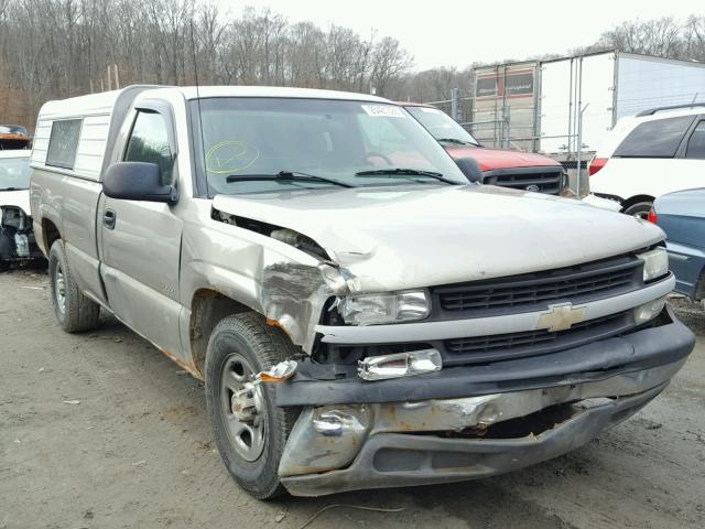 1GCEC14W52Z167714 - 2002 CHEVROLET SILVERADO BEIGE photo 1