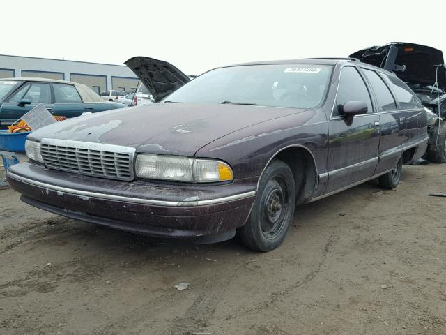 1G1BL8376PW107447 - 1993 CHEVROLET CAPRICE CL Beyaz fotoğraf 2
