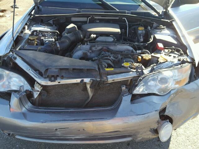 4S4BP61C377320328 - 2007 SUBARU LEGACY OUT SILVER photo 7