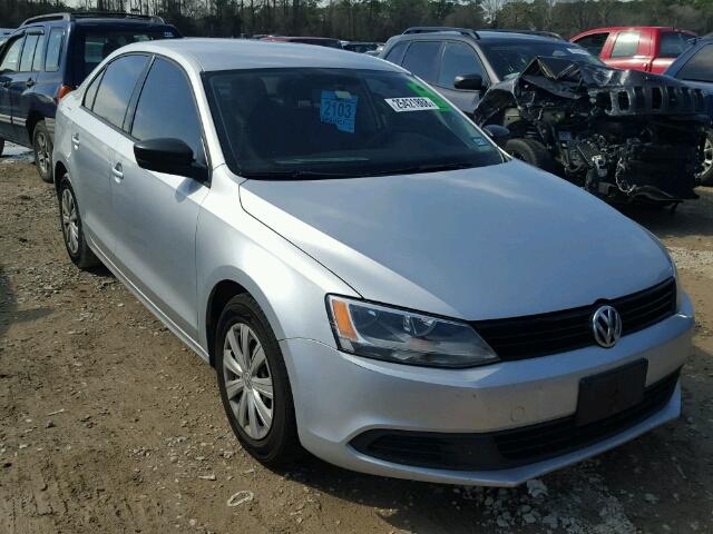 3VW2K7AJ5DM372517 - 2013 VOLKSWAGEN JETTA BASE 银色 照片 1