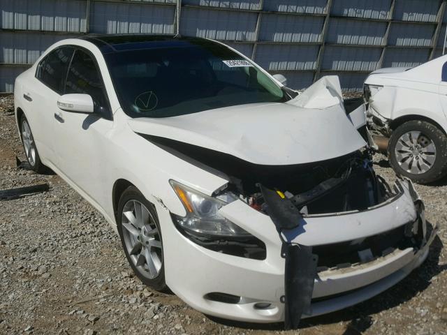 1N4AA5AP3AC845604 - 2010 NISSAN MAXIMA S WHITE photo 1