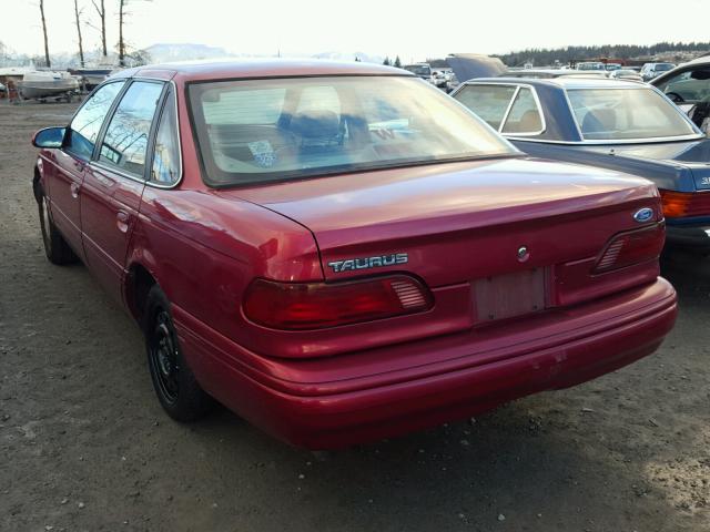 1FALP5343SG111971 - 1995 FORD TAURUS LX RED photo 3