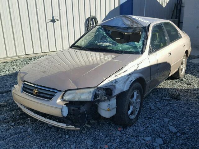 4T1BG22K91U795277 - 2001 TOYOTA CAMRY CE GOLD photo 2