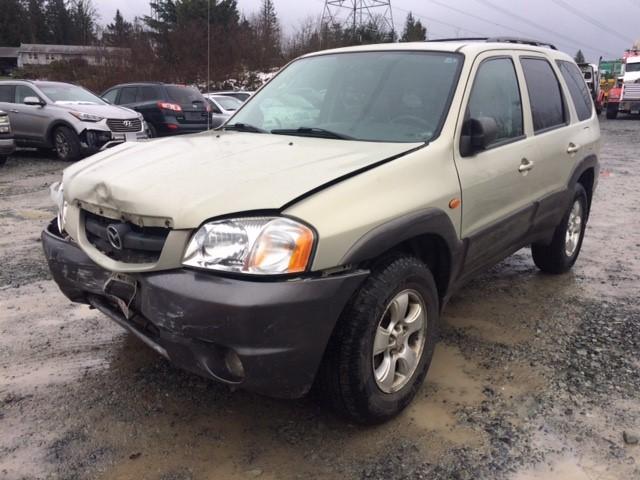 4F2CZ96134KM08025 - 2004 MAZDA TRIBUTE ES BROWN photo 2