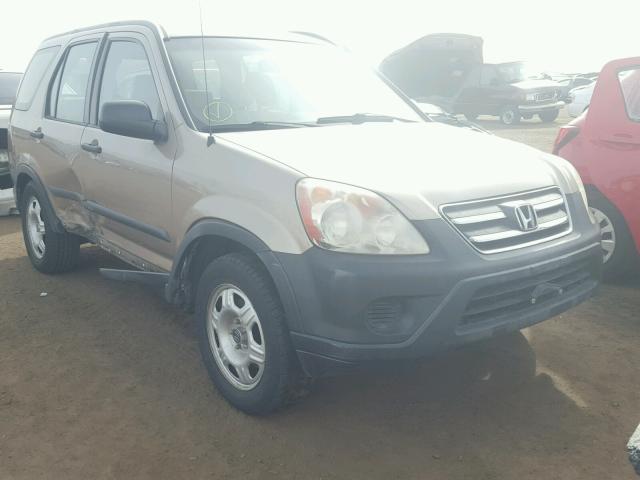 SHSRD68516U403938 - 2006 HONDA CR-V LX GOLD photo 1