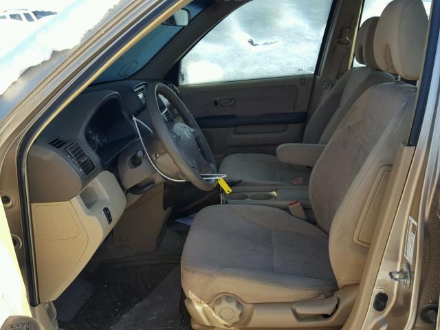 SHSRD68516U403938 - 2006 HONDA CR-V LX GOLD photo 5