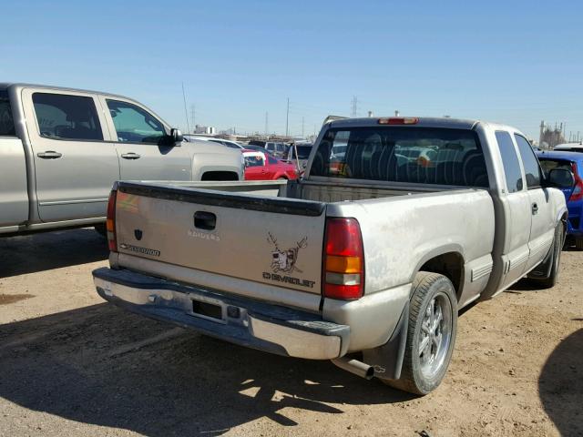 2GCEC19V611367234 - 2001 CHEVROLET SILVERADO GOLD photo 4