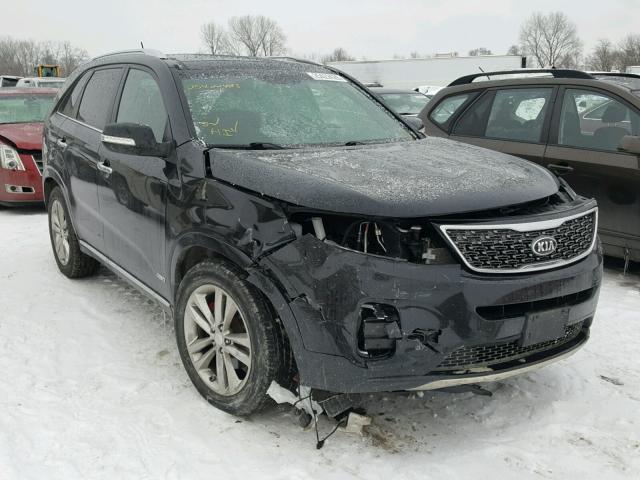 5XYKWDA73EG514596 - 2014 KIA SORENTO SX BLACK photo 1